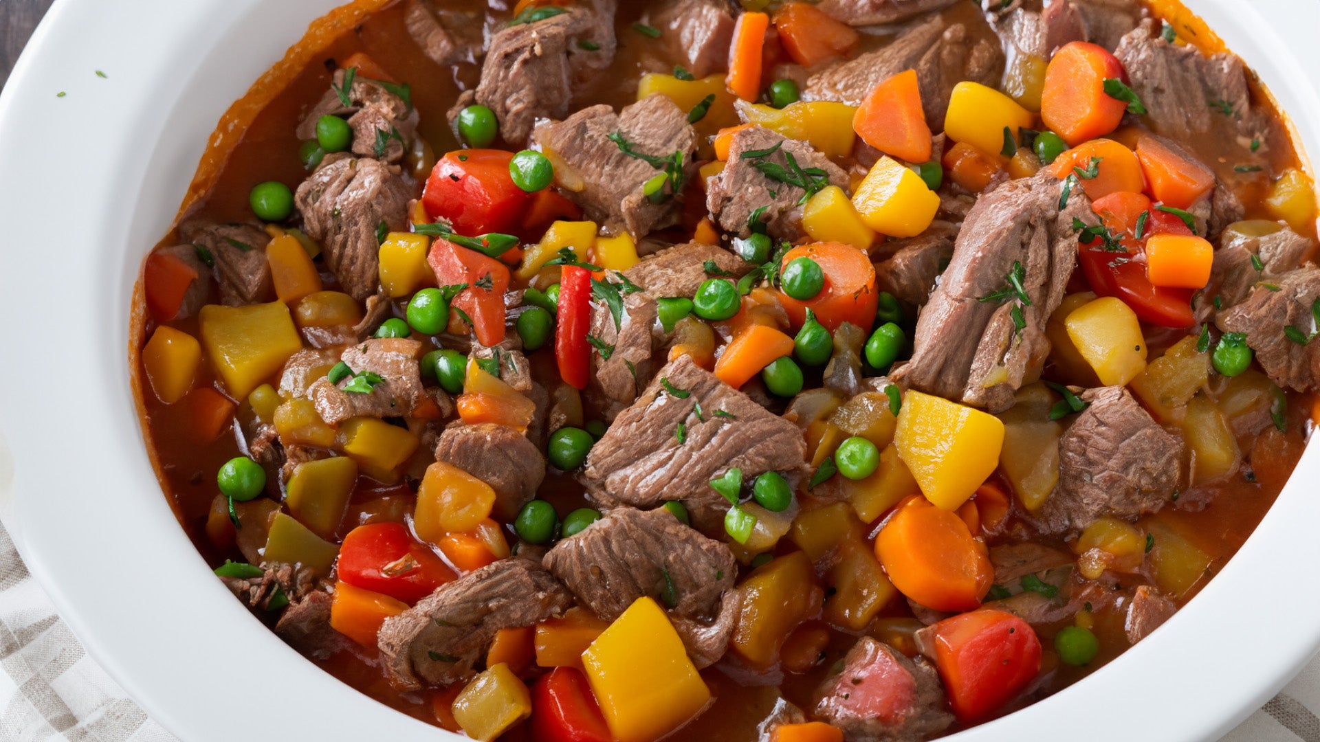 Estofado de Ternera y Verduras