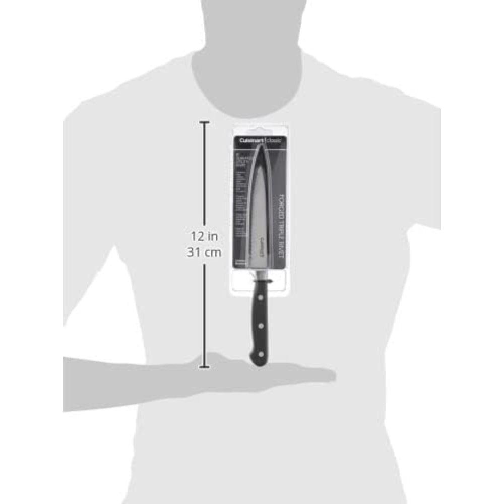 Cuchillo Serrado Multiuso de Acero Inoxidable de 12 cm Nitrogen Collection C77TR-5SUT de Cuisinart®