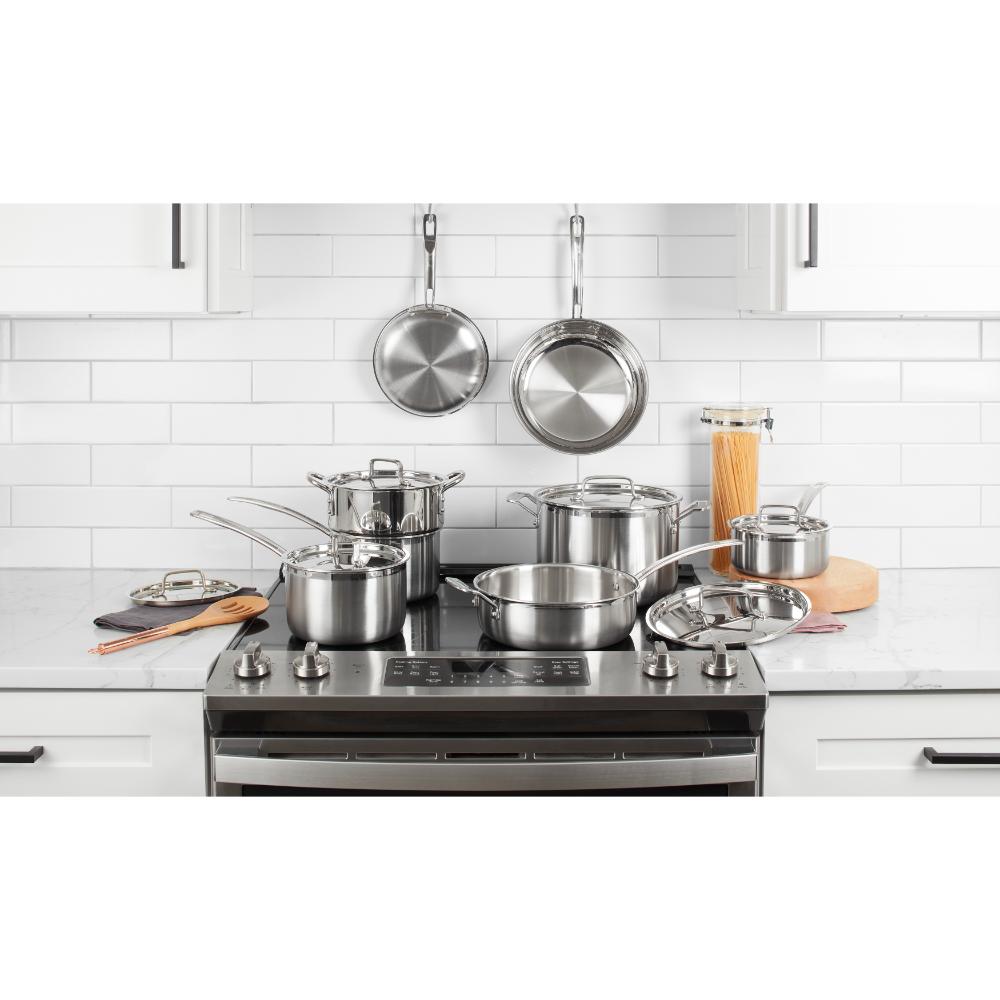Batería Profesional 12 Pzas En Acero Inox Mcp-12N Cuisinart