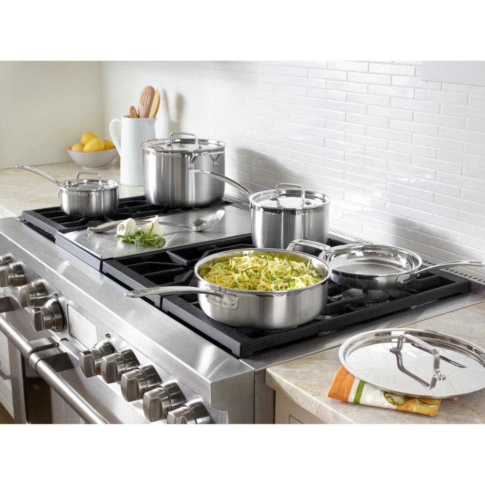 Batería Profesional 12 Pzas En Acero Inox Mcp-12N Cuisinart