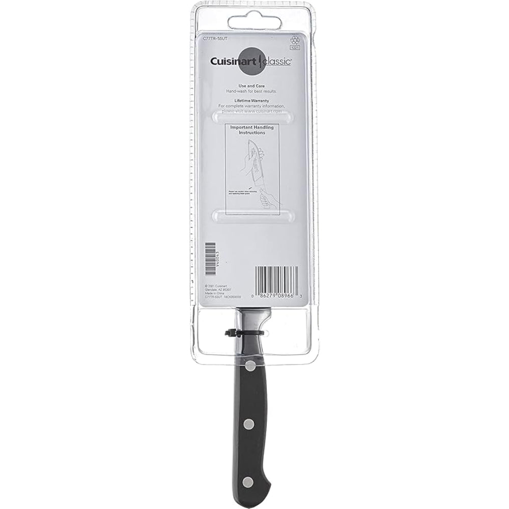 Cuchillo Serrado Multiuso de Acero Inoxidable de 12 cm Nitrogen Collection C77TR-5SUT de Cuisinart®