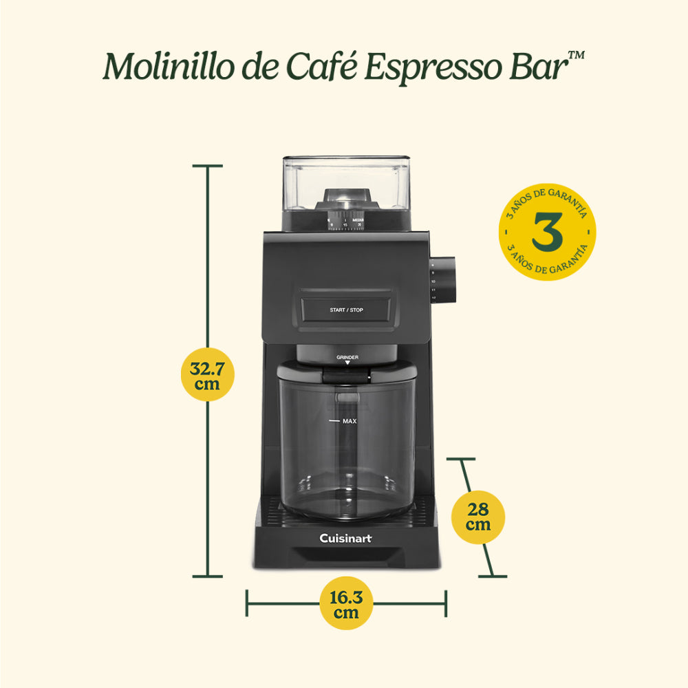 Molinillo de Café Espresso Bar™ CBM-22 de Cuisinart®