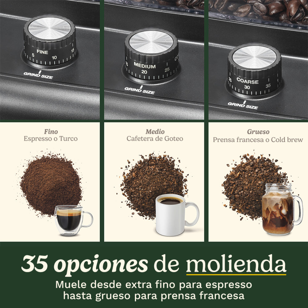 Molinillo de Café Espresso Bar™ CBM-22 de Cuisinart®