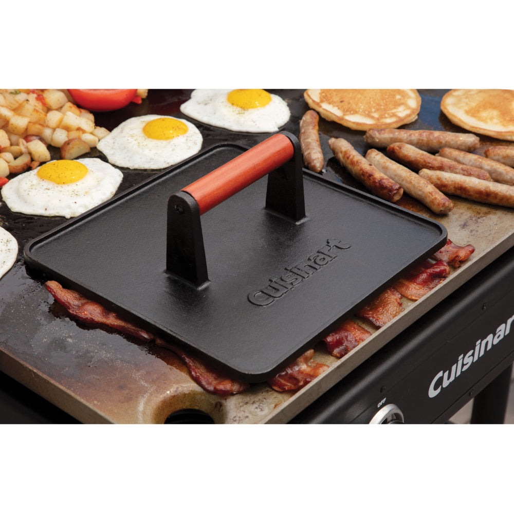 Prensa de Hierro Fundido XL para Parrilla CGPR-223 de Cuisinart®
