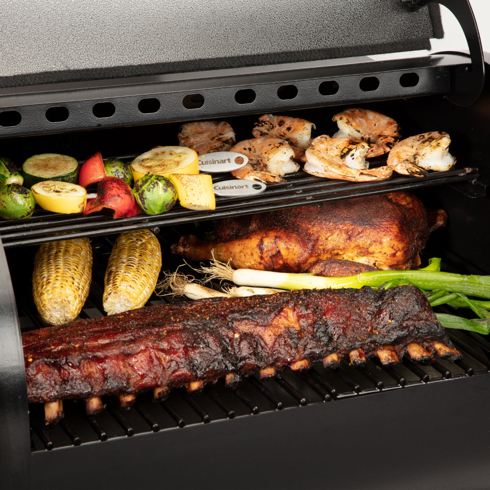 Parrilla Y Ahumador De Pellets De Madera 465 Pulg² Cpg-465 de Cuisinart®