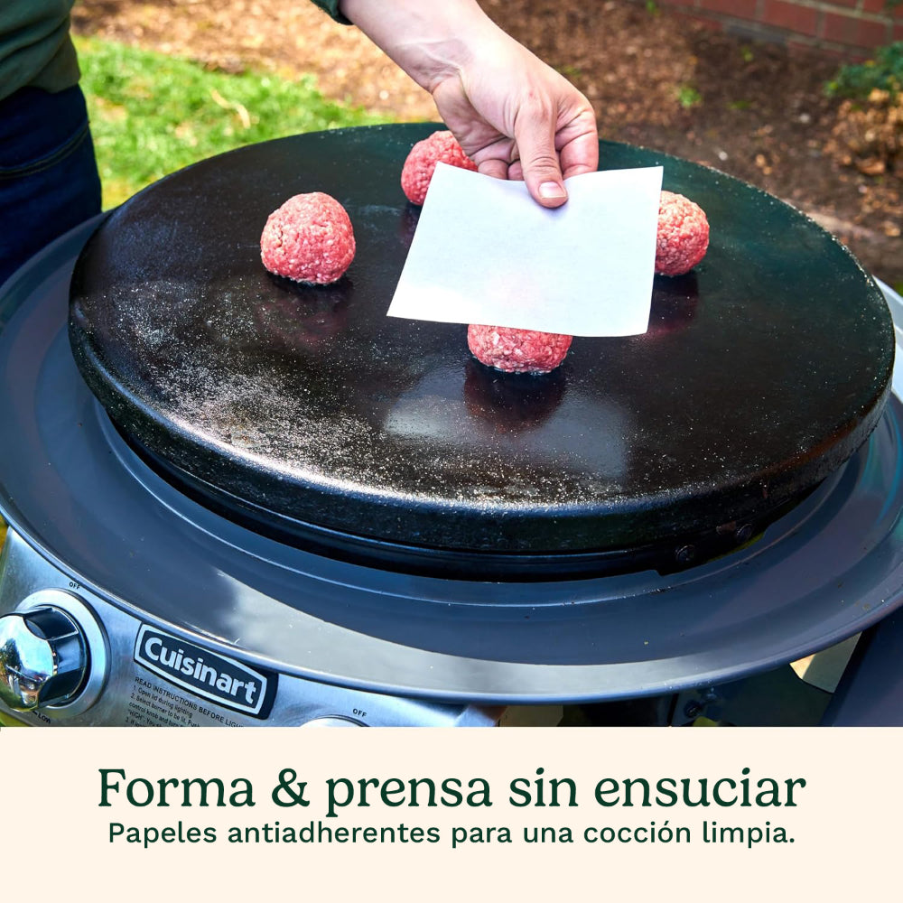 Kit de Hierro Fundido para Hamburguesa CSBK-400 de Cuisinart®
