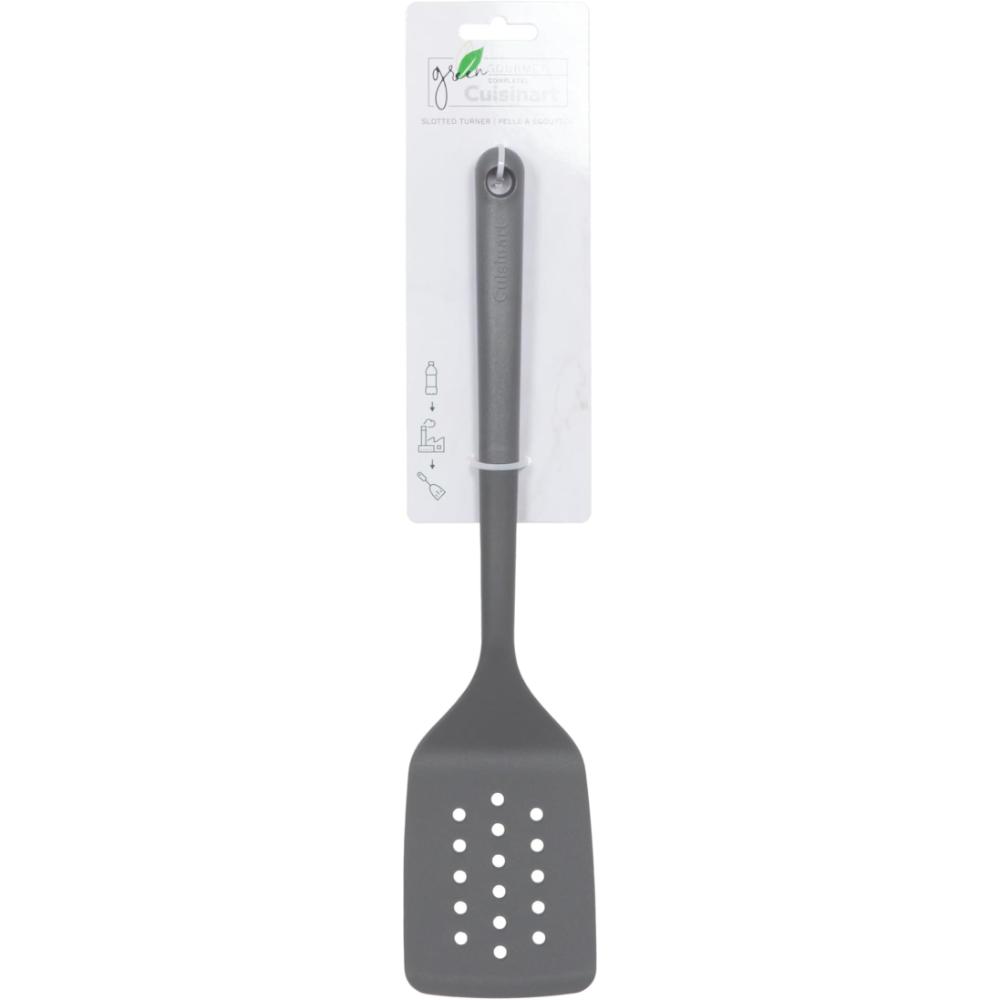 Espátula Ranurada De Silicona Ggc Con Mango De Rpet