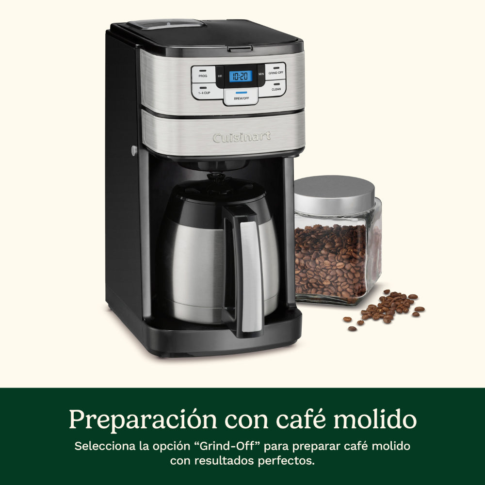 Cafetera Automática de 10 tazas Grind & Brew™ DGB-450 de Cuisinart®