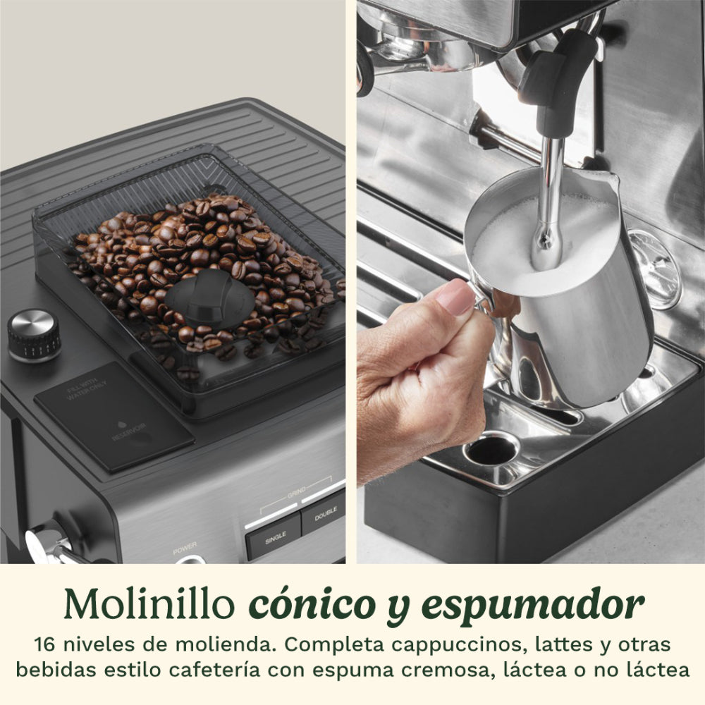 Máquina Grind & Brew™ Espresso Bar™ EM-640C de Cuisinart®