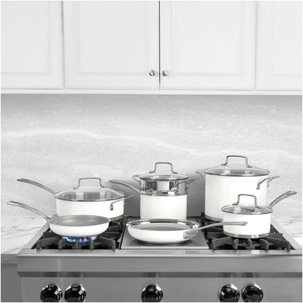 Set De Ollas De Acero Inoxidable De 11 Pcs Mw89-11 De Cuisinart®