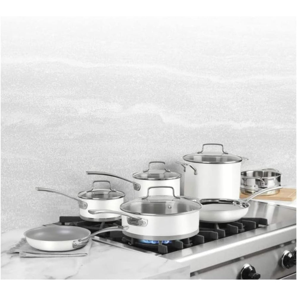 Set De Ollas De Acero Inoxidable De 11 Pcs Mw89-11 De Cuisinart®