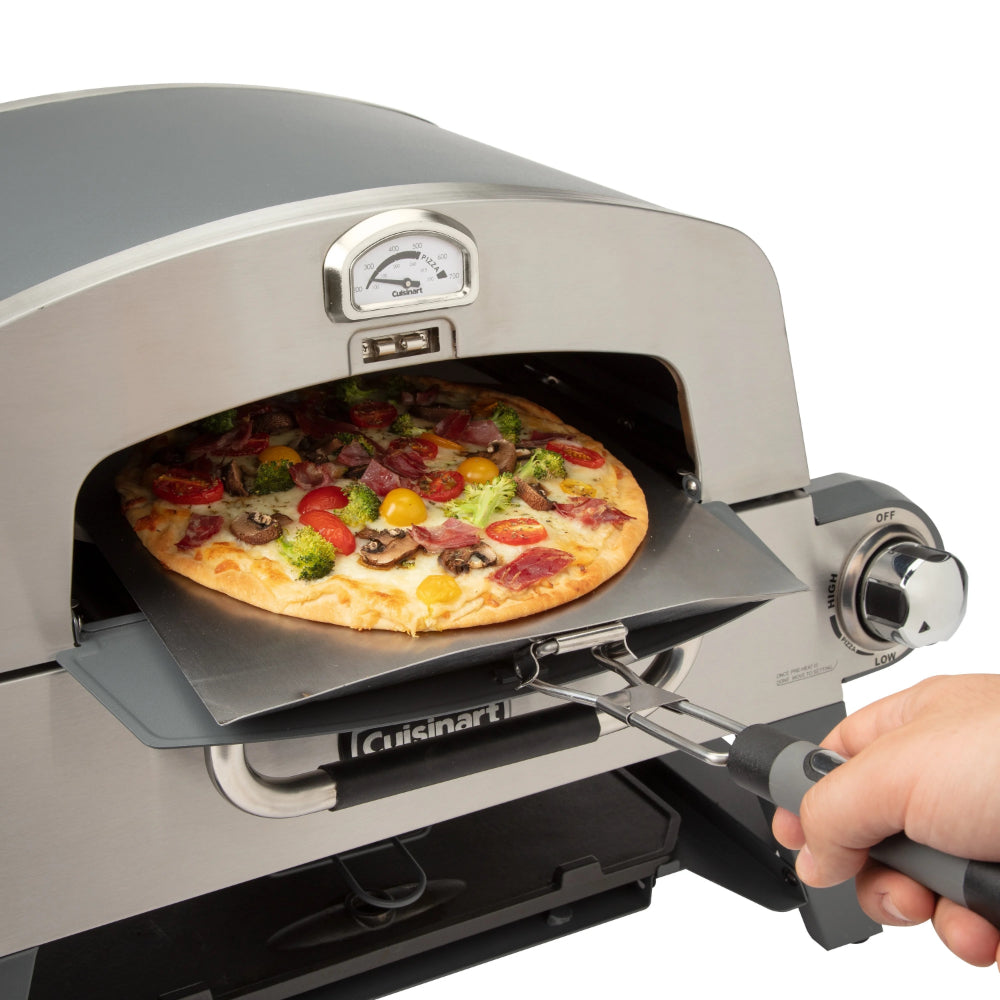 Horno Para Pizzas 3 En 1 Plus Parrilla, Plancha Y Horno De Pizza Portátiles_002