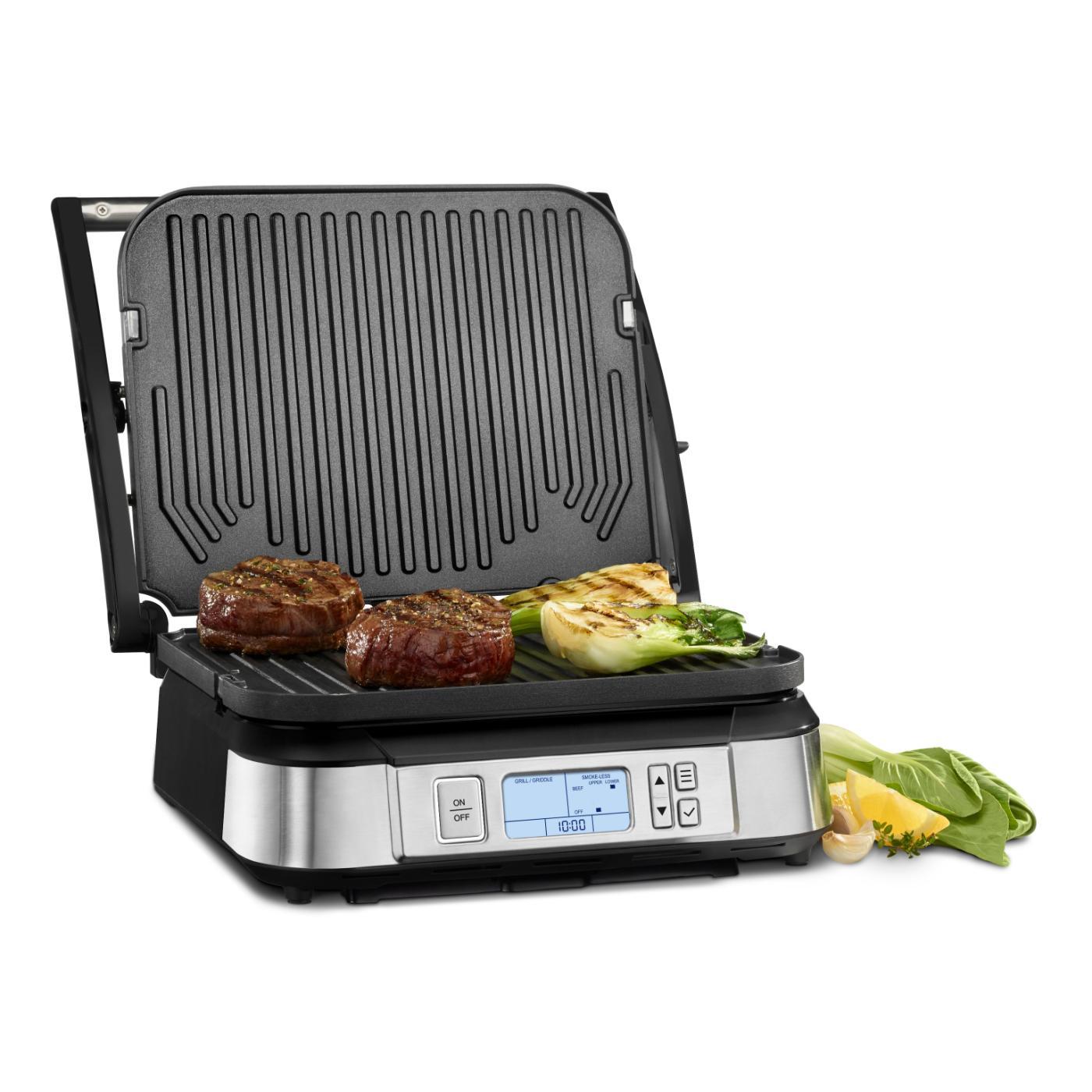 Griddler® de Contacto Smoke-less GR-6 de Cuisinart®️_002