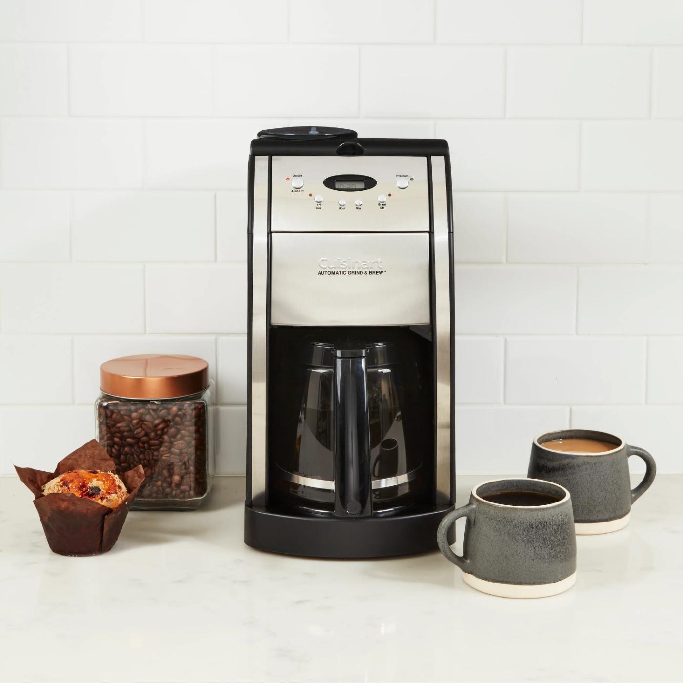 Coffeemaker Negro , 12 Tazas DGB-550BKP1 de Cuisinart®_001