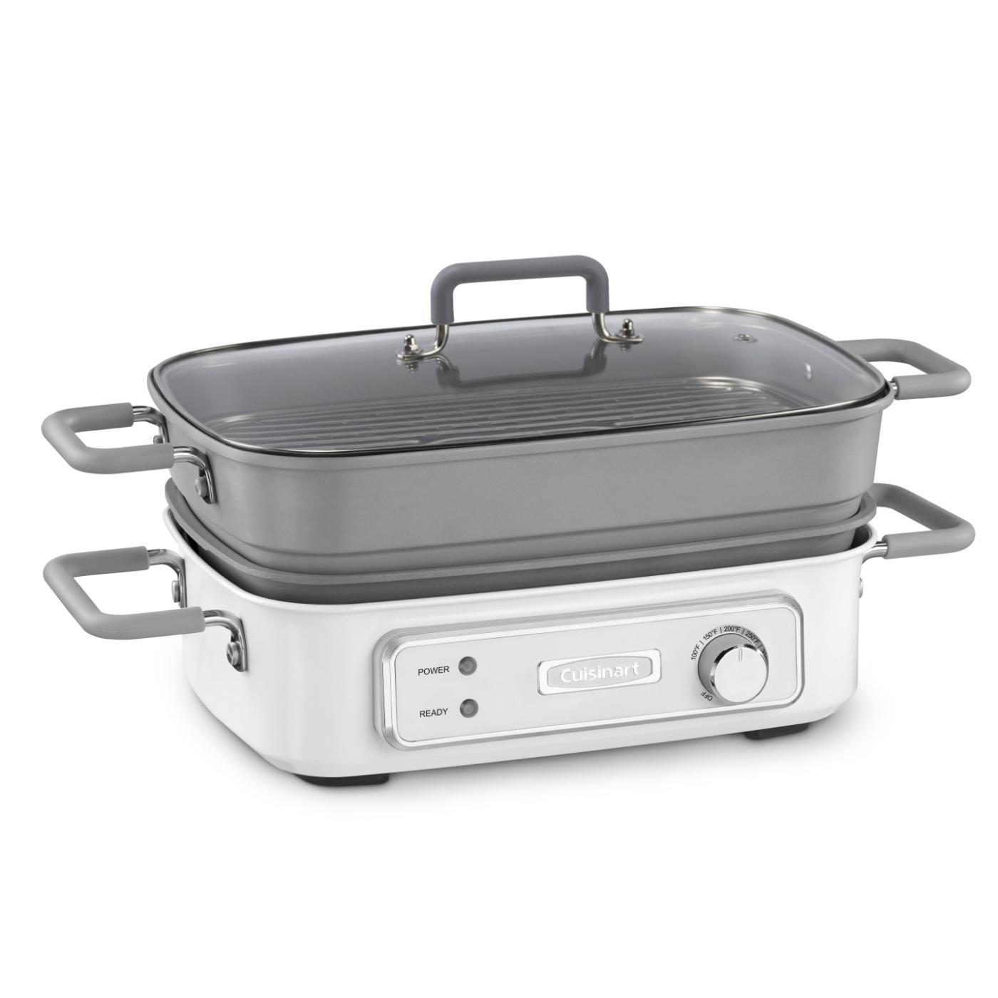 Parrilla Eléctrica Multifunción Cuisinart Stacks GR-M3CB de Cuisinart®_001