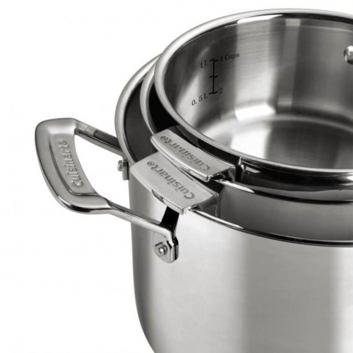 Set De Cocina Nesting En Acero Inoxidable, 11 Piezas N91-11 de Cuisinart®_005