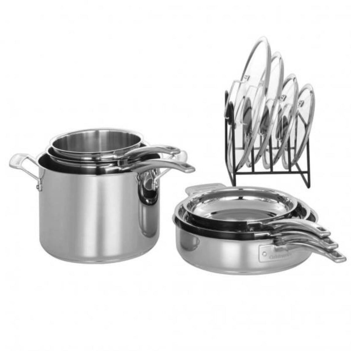 Set De Cocina Nesting En Acero Inoxidable, 11 Piezas N91-11 de Cuisinart®_001
