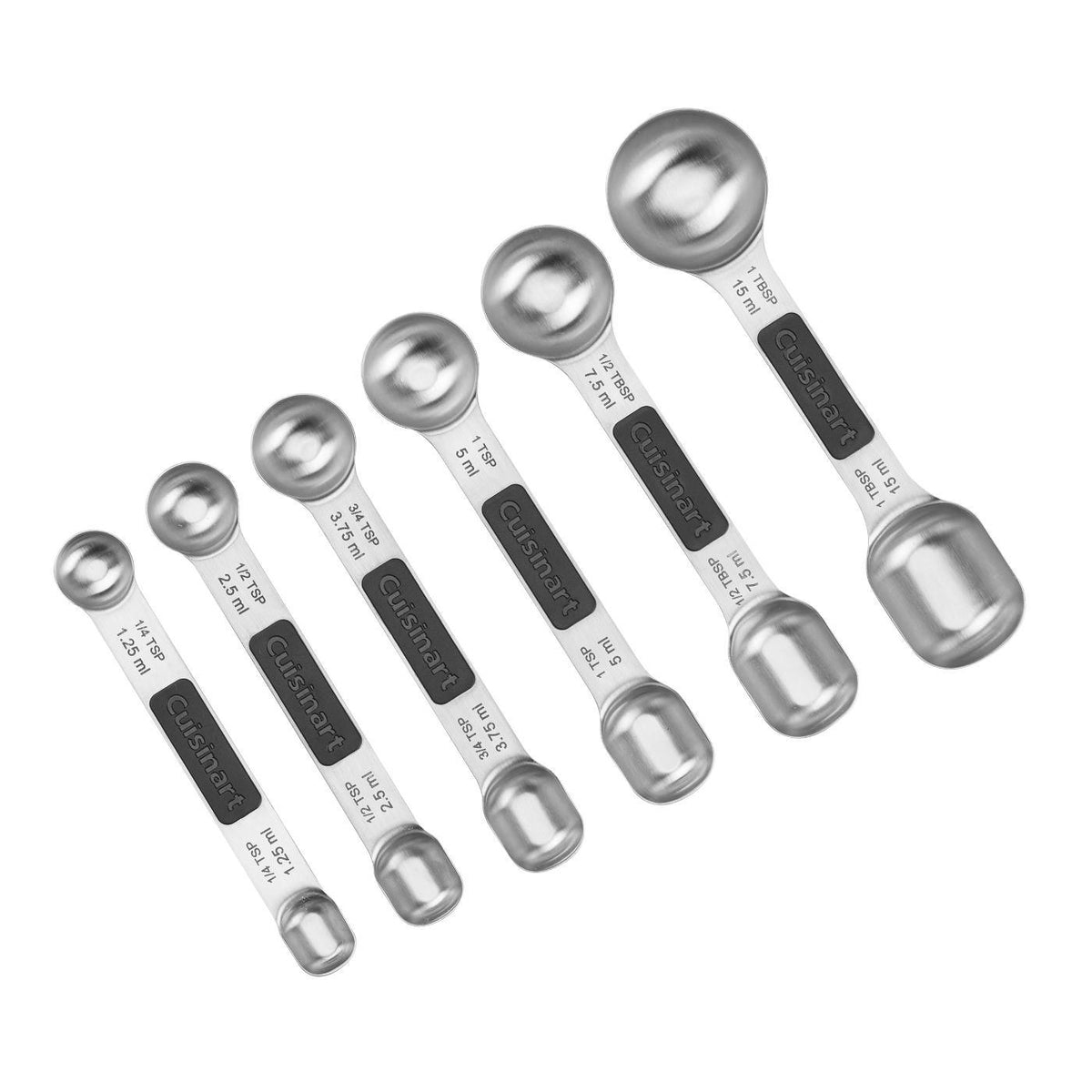 Set De Cucharas Medidoras Magnéticas, En Acero Inoxidable, 6 Piezas CTG-00-6MSP de Cuisinart®_001