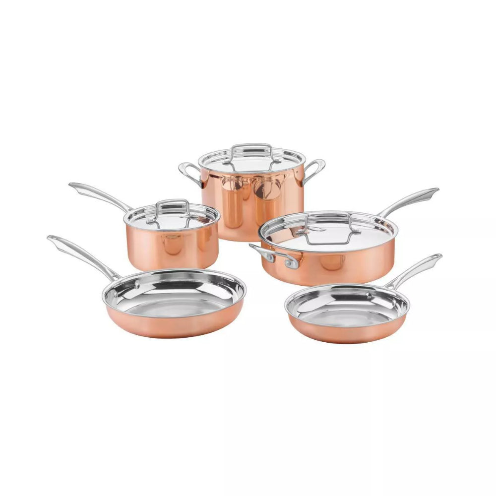 Juego De Cocina Tri-Ply 8 Piezas Cobre S/S Cuisinart®_001