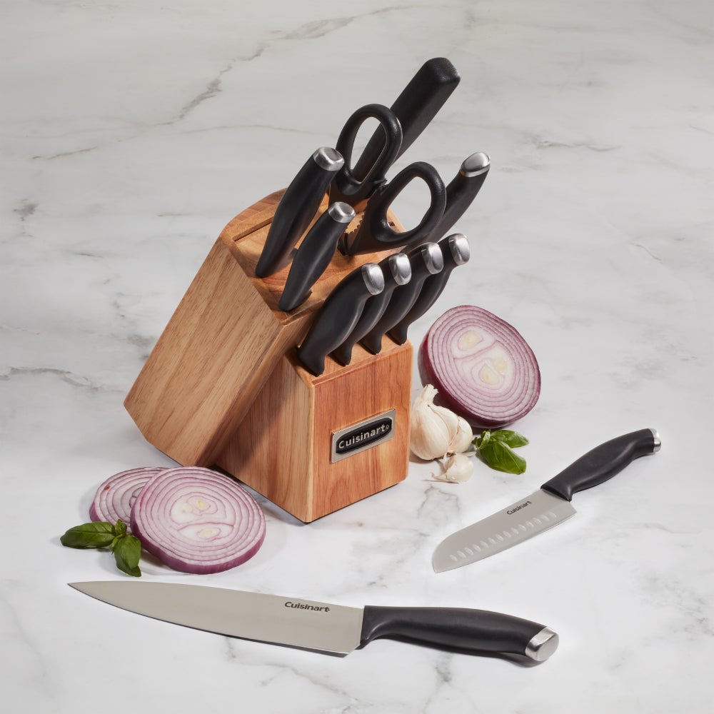 Set De Cuchillos Color Pro 12 Piezas Con Bloque Cuisinart® (C77SSB-12P)