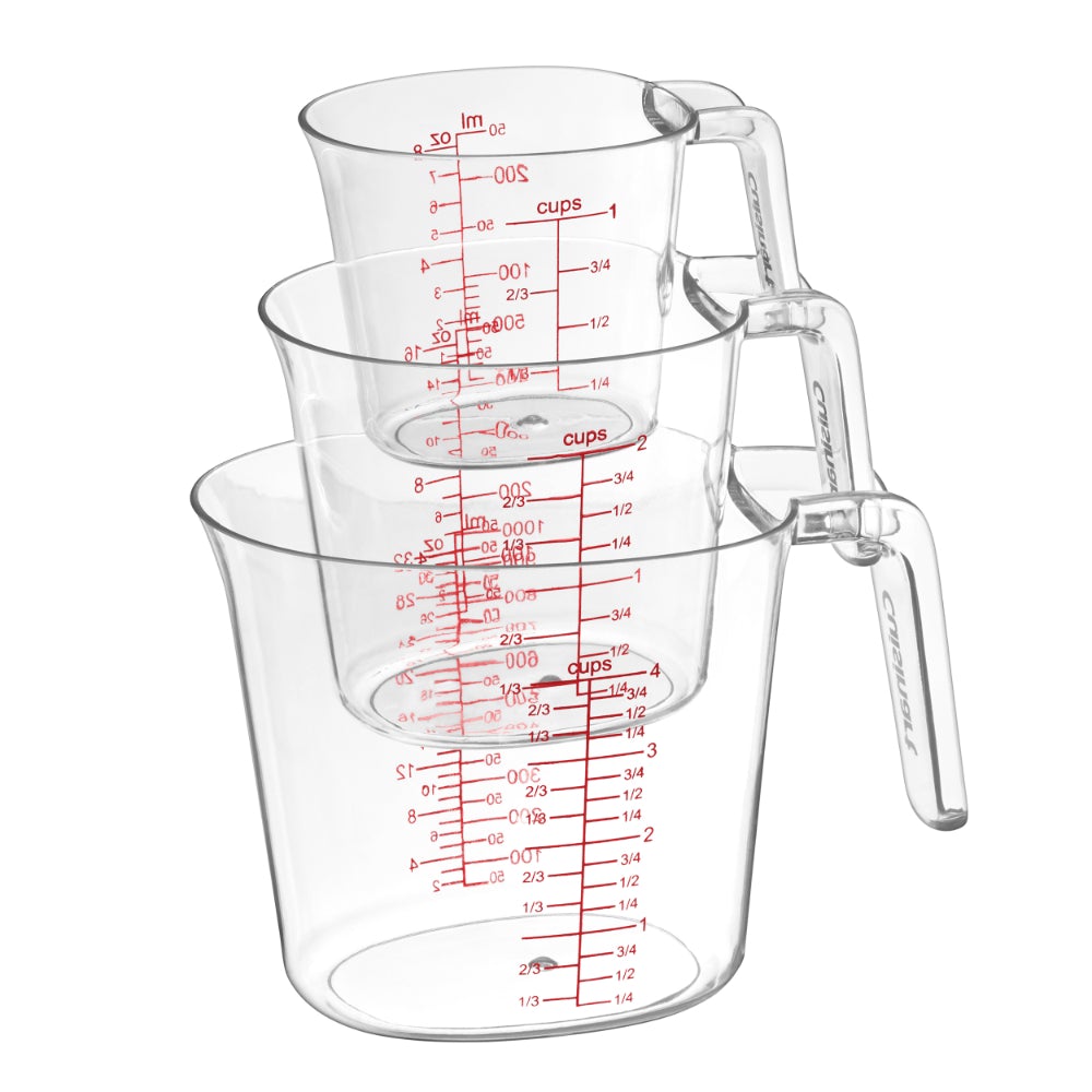 Juego De 3 Tazas Medidoras De Líquidos Anidables Cuisinart® (CTG-00-3MC)