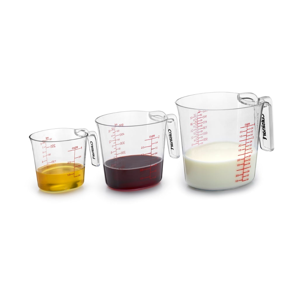 Juego De 3 Tazas Medidoras De Líquidos Anidables Cuisinart® (CTG-00-3MC)