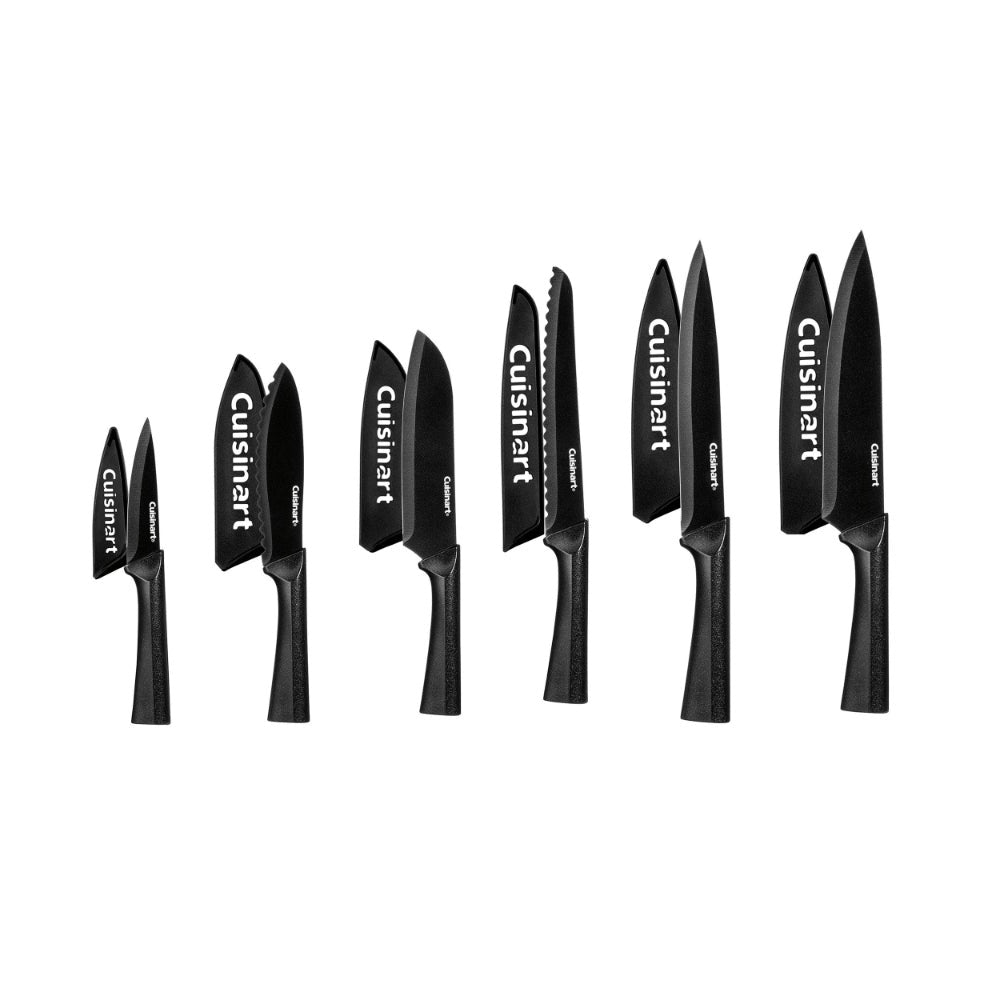 Juego de Cuchillos por 12 Piezas Negro Cuisinart C55-12PMB