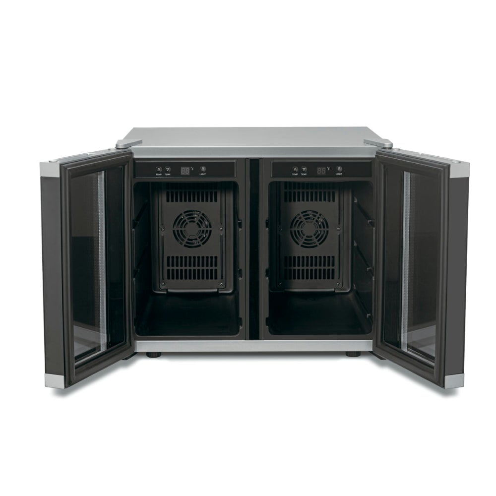Climatizador de Vinos Dos Zonas Cuisinart CWC-1200DZ