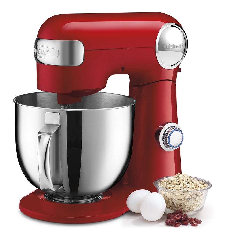 Batidora De Pie De Roja Cuisinart (SM-50RC)