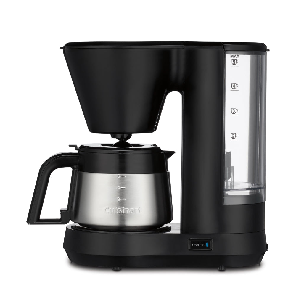 Cafetera para 5 Tazas con Jarra de Acero Inoxidable_001