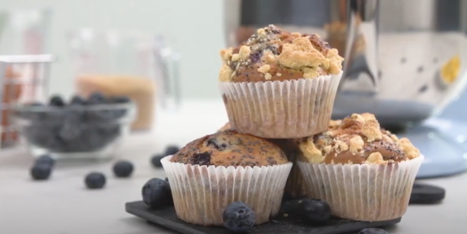 Muffins de Blueberry