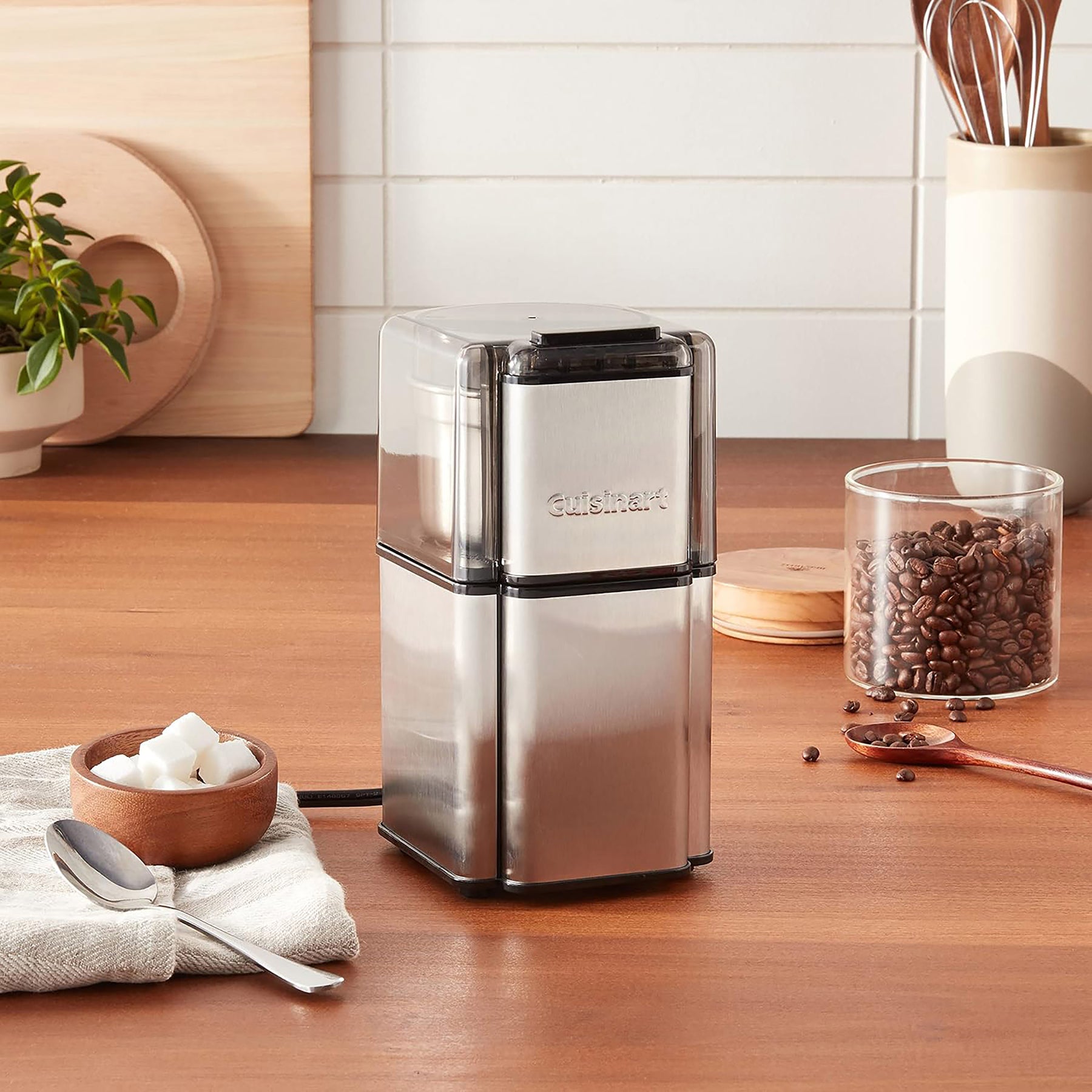 Molinillo de Café Grind Central Acero Cepillado DCG-12BC de Cuisinart®