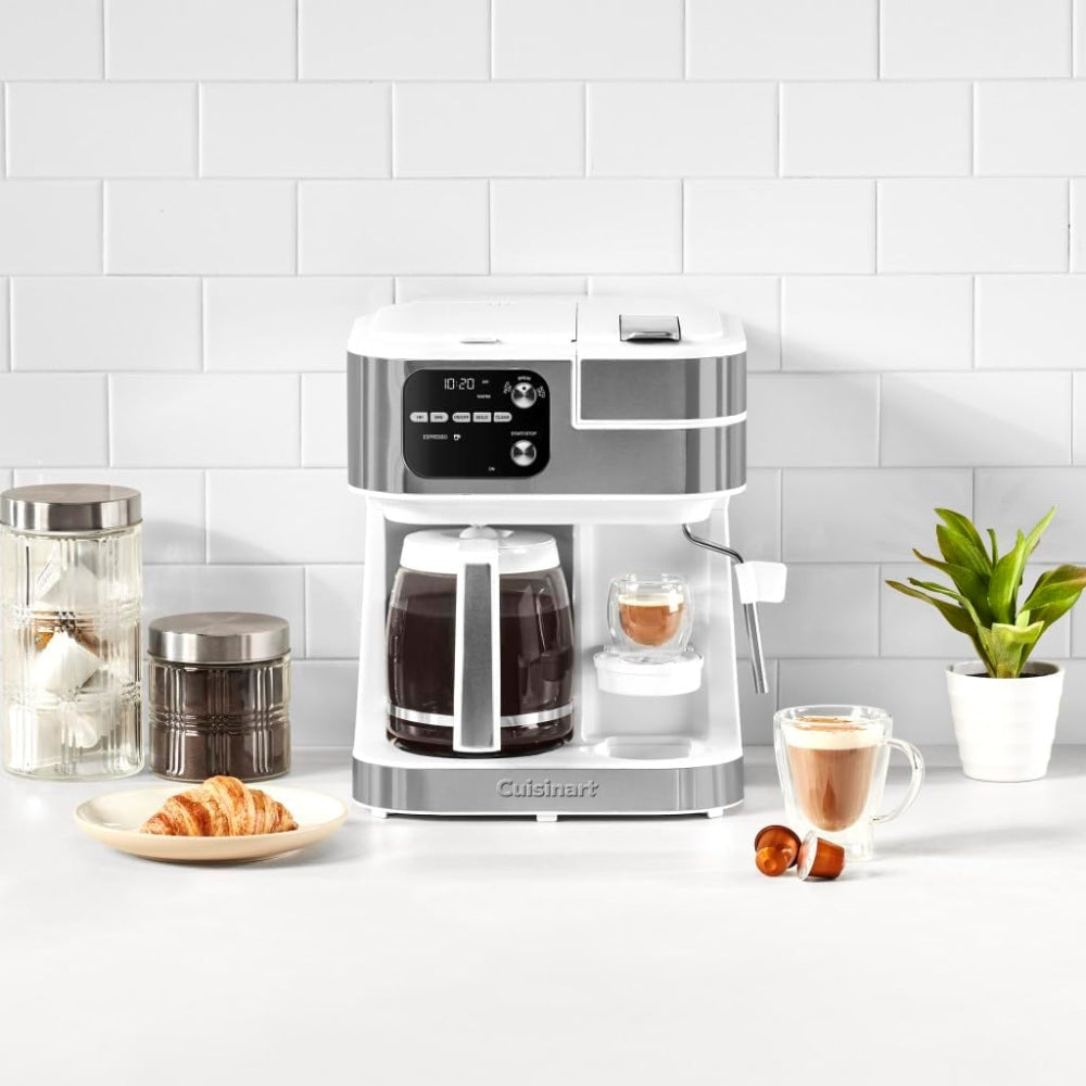 Coffee Center® Barista Bar Cafetera Blanco SS-4N1W de Cuisinart®