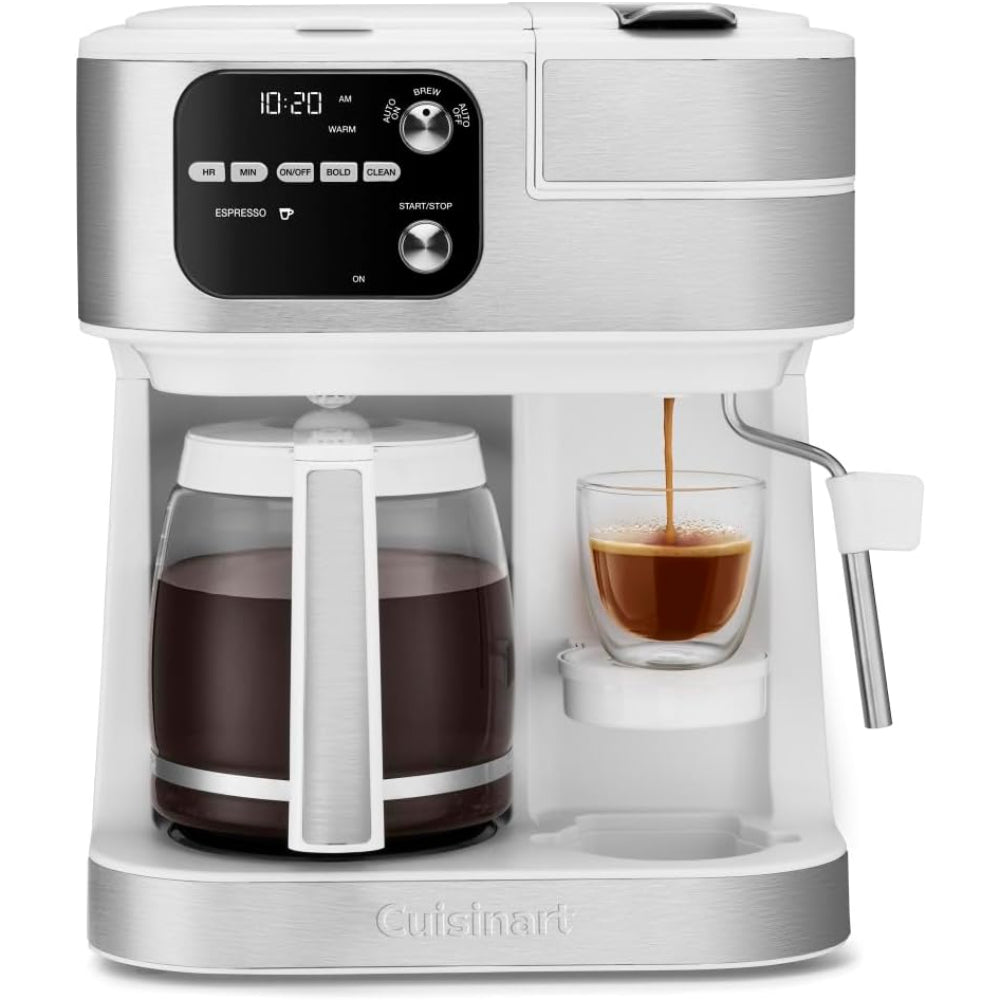 Cafetera Y Espresso 4 En 1 – Blanco Cuisinart Ss-4N1W_001