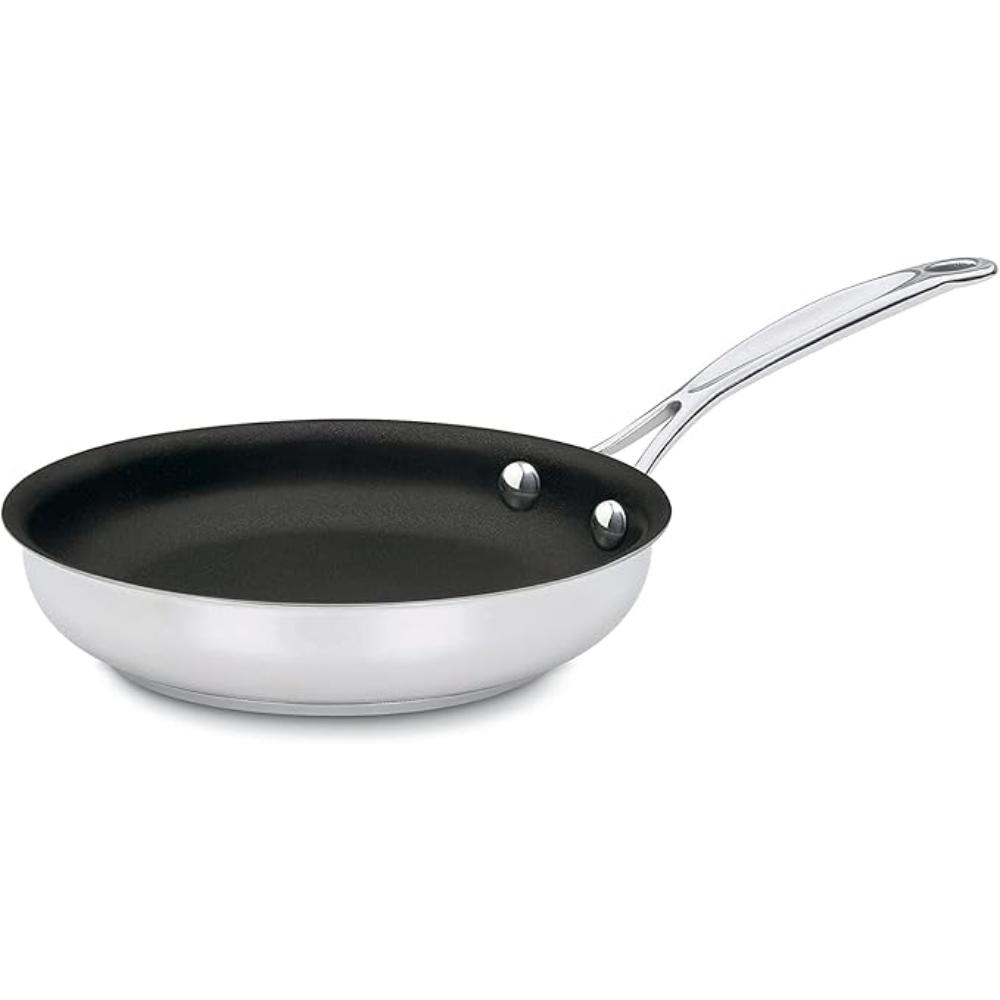 Sartén De 8" En Acero Inoxidable Antiadherente  Cuisinart