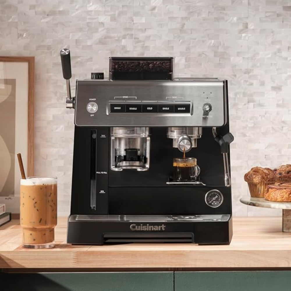 Máquina Grind & Brew™ Espresso Bar™ EM-640C de Cuisinart®