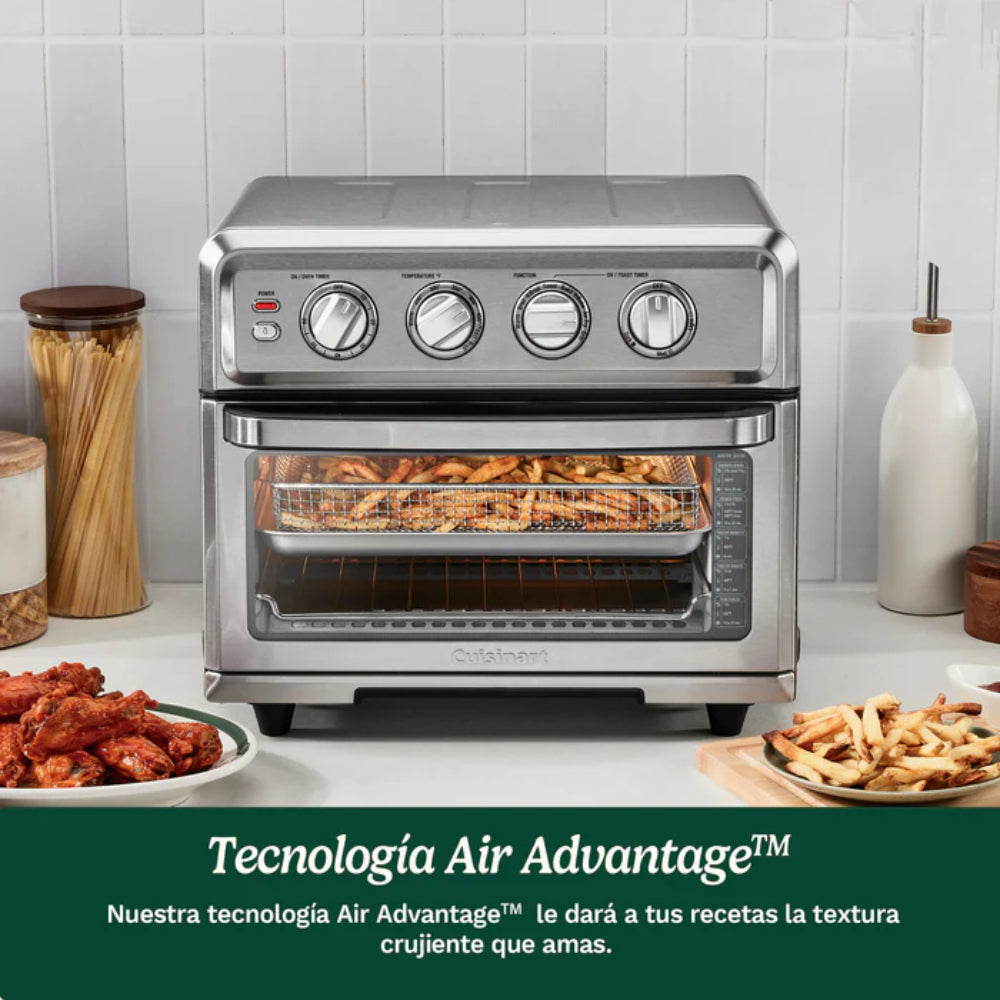 Horno, Tostador, Asador y AirFryer 8 en 1 TOA-70 Cuisinart®