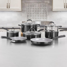 Set de Ollas Antiadherentes de 11 pcs Ceramica XT 54C-11BK de Cuisinart_002