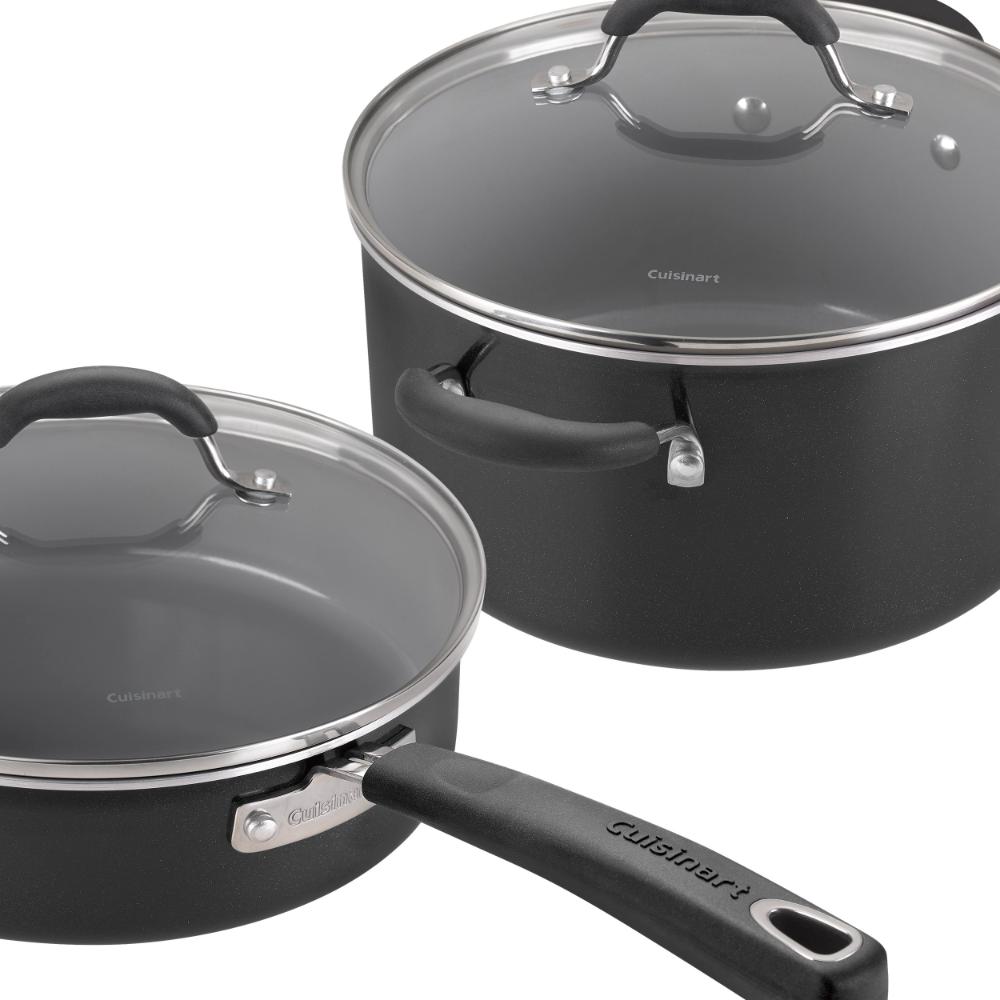 Set de Ollas Antiadherentes de 11 pcs Ceramica XT 54C-11BK de Cuisinart_004