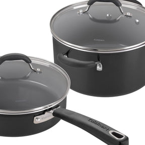Set de Ollas Antiadherentes de 11 pcs Cerámica 54C-11BKC de Cuisinart®