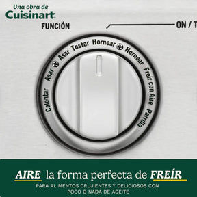 Horno, Tostador, Asador y AirFryer 8 en 1 TOA-70 Cuisinart®