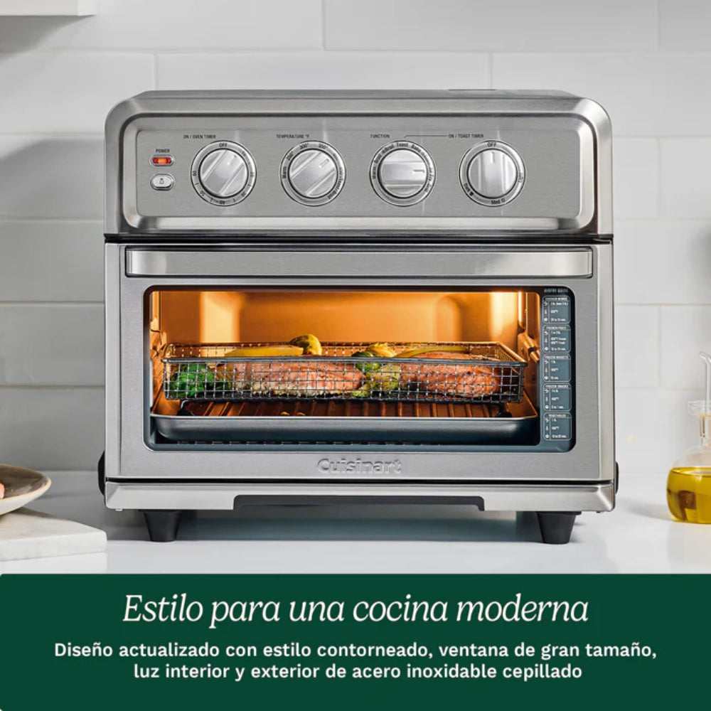 Horno, Tostador, Asador y AirFryer 8 en 1 TOA-70 Cuisinart®