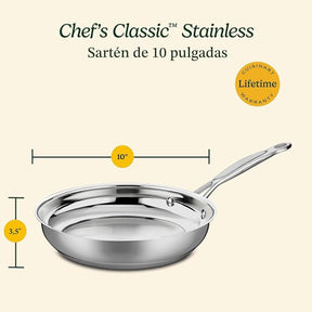 Sartén de acero inoxidable Chef's Classic™ de 25 cm 722-24C de Cuisinart®