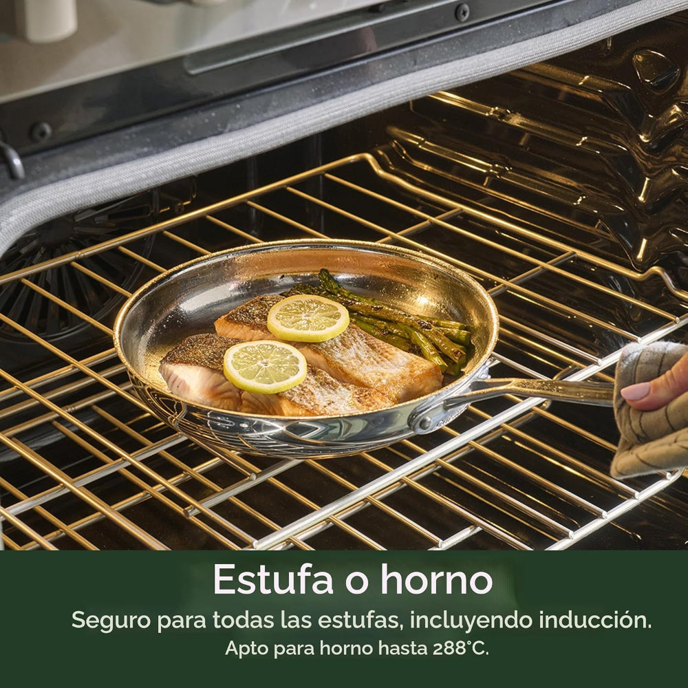 Set de Ollas De Acero Inoxidable De 11 pcs Chef 'S Classic™ 77-11G de Cuisinart®