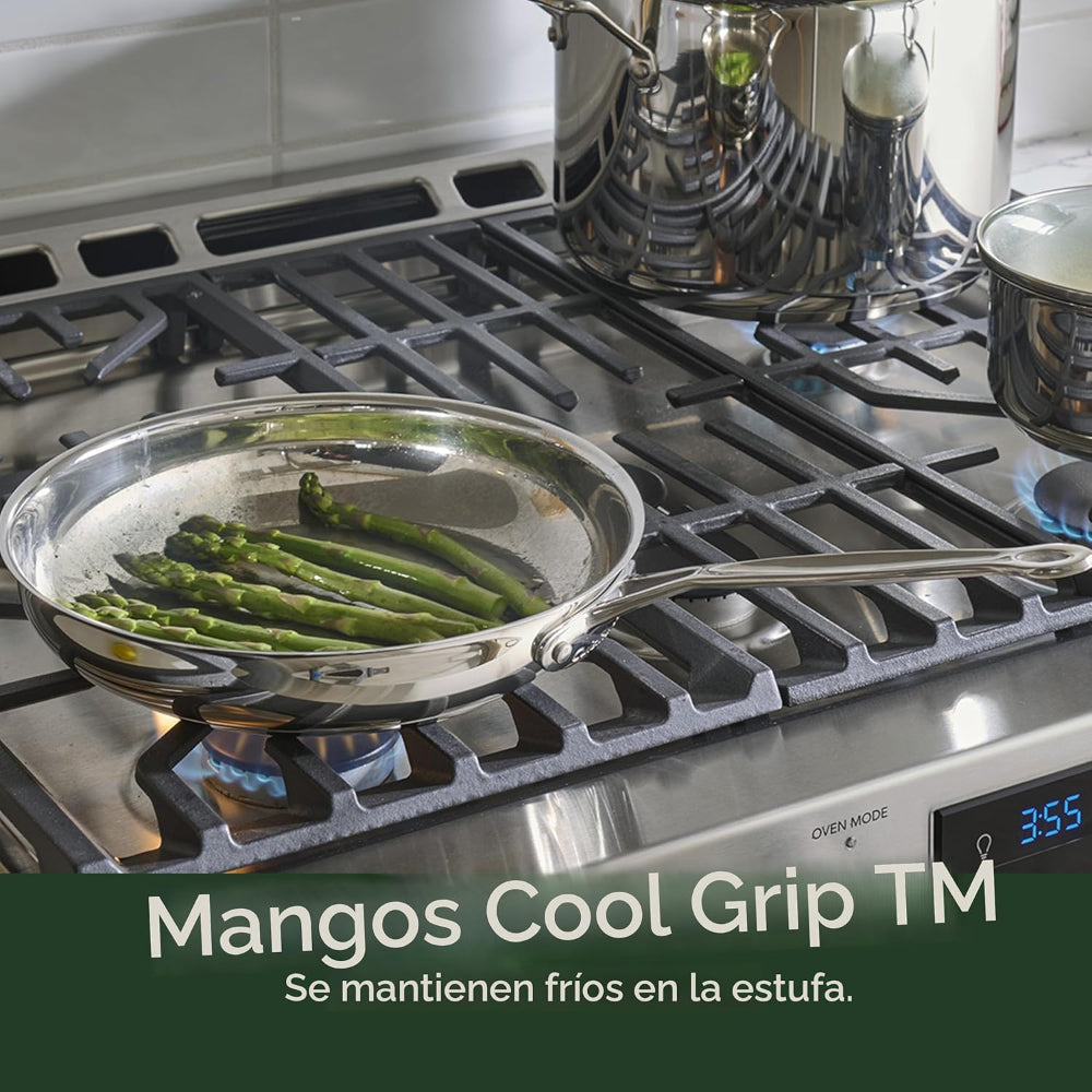 Set de Ollas De Acero Inoxidable De 11 pcs Chef 'S Classic™ 77-11G de Cuisinart®