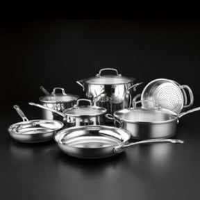 Set de Ollas de Acero Inoxidable de 11 pcs Chef's Classic™ 77-11G de Cuisinart®