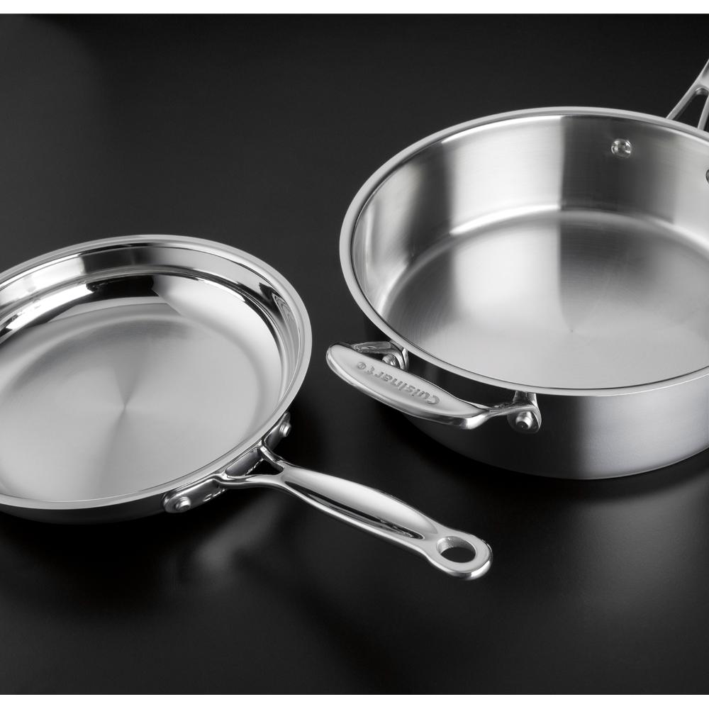 Set de Ollas de Acero Inoxidable de 11 pcs Chef's Classic™ 77-11G de Cuisinart®