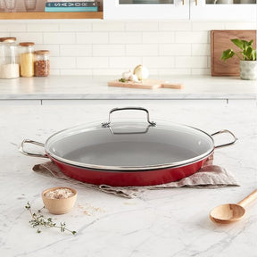 Paellera de 15" con Tapa ASP-38CR de Cuisinart®