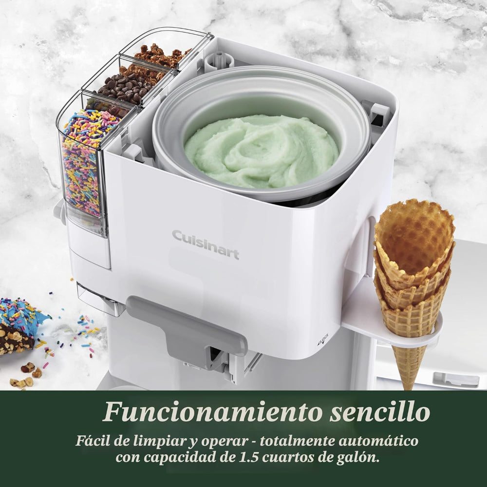 Máquina para hacer Helados Suaves Mix It In™ ICE-48C de Cuisinart®