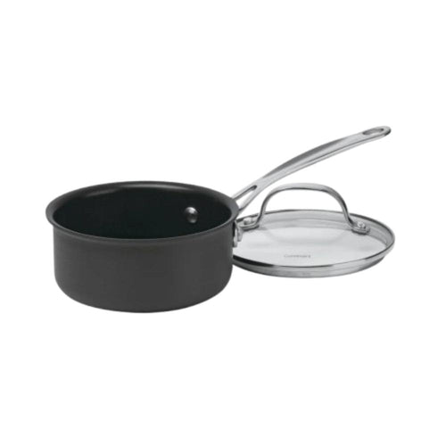 Olla Antiadherente Anodizada con tapa de 1 qt Chef ?s Classic™  619-14 de Cuisinart®